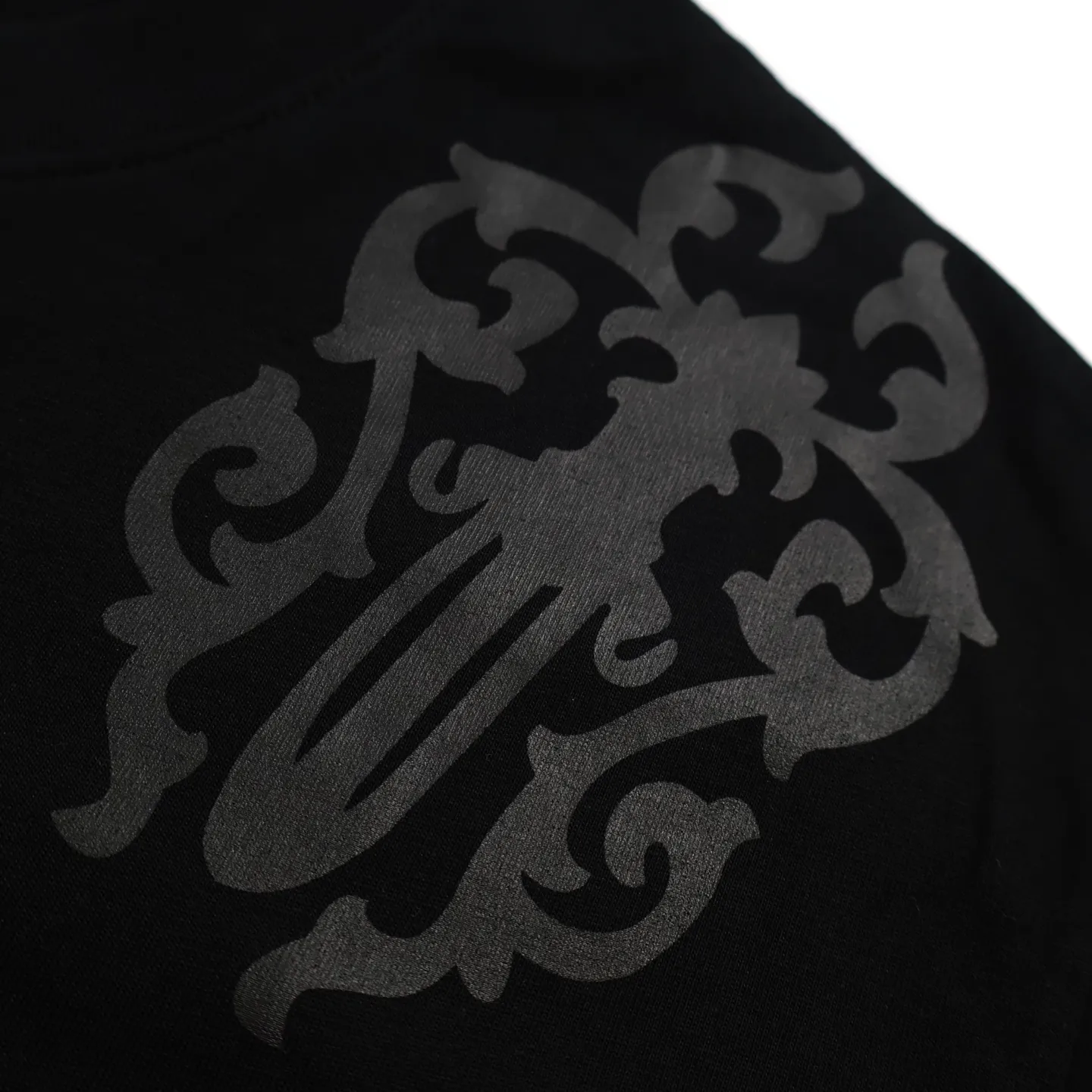 🅿️270 [Exclusive supply] CH Crow Heart Black Sword Printed Short Sleeves. The original version was purchased for 4,296. The fabric is made of custom-woven and dyed 230g pure cotton plain weave. The printing is made of imported ink and three-dimensional printing. The size and position are perfectly restored. Size:S.M.L